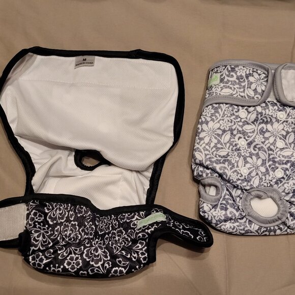 Washable Reusable Dog Diapers (Stylish Pattern) - Female Dog Diapers, Doggie - Picture 4 of 4